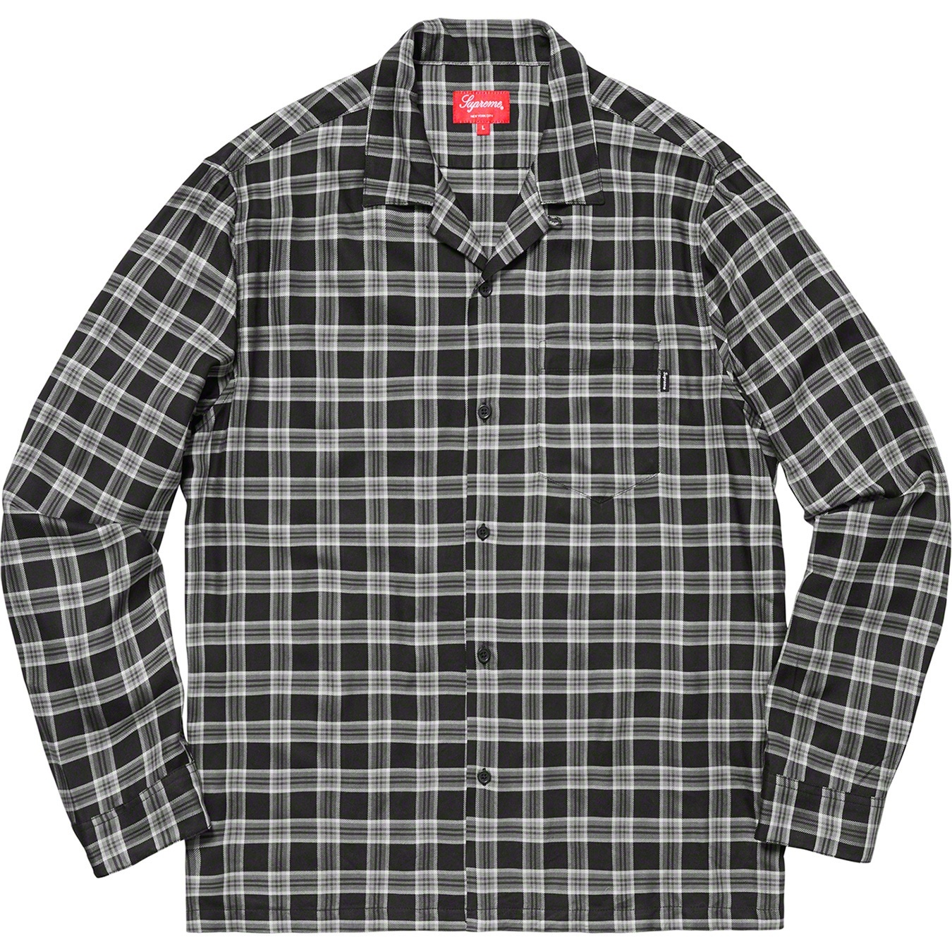 Plaid Rayon Shirt view 5